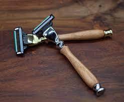 Vevor — rasoir droit classique en métal pour hommes et femmes, manche en laiton, tête en alliage de zinc, rasage à Double bord, sécurité, vente en gros - Product Image 2