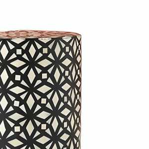 Armoire de rangement en bois de luxe sur mesure avec incrustation d'os, mobilier de salon moderne et léger pour les occasions de Diwali - Product Image 2