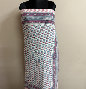Women's Lightweight Breathable Windproof Cotton <b>Sarong</b> Shawl Hand Block Printed Quick Dry Durable Multifunction Sun Protection - Product Image 3
