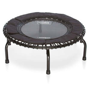 Mini trampoline JumpSport 250, lot de 2, rebondisseur de fitness pour l'intérieur/l'extérieur, cardio, sûr, durable, en acier, polypropylène, mousse PVC - Product Image 2