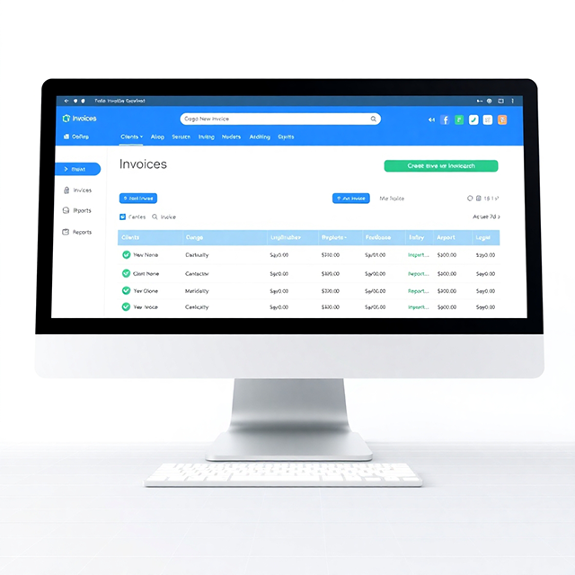 Invoice Management System Web Application Web Software of Invoicing System Development