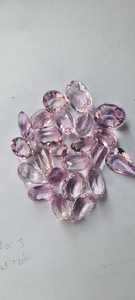 Pierre précieuse de Kunzite naturelle rose ovale avec certificat IGI Pierres précieuses de Kunzite à facettes - Product Image 2