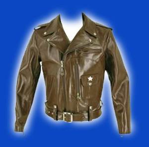 Vêtements de sport vintage personnalisés de haute qualité veste en cuir de tourisme et de course pour hommes avec accents en peau de mouton vélo moto équitation - Product Image 5