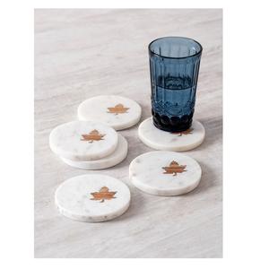 Dessous de verre en marbre de qualité industrielle table vin tasse à café thé boisson hôtel marbre gris meilleurs accessoires de maison et de cuisine sous-verres - Product Image 3