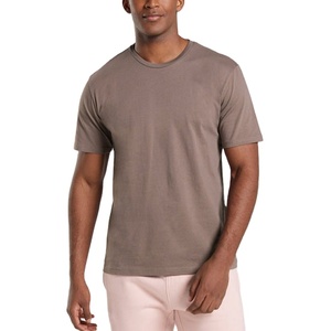 Top Brand Men's Versatile Cotton T-Shirts Short Sleeve Regular Fit Durable Blank Design with Custom Embroidery Logo Print - Product Image 3