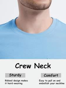 Offre Spéciale anti-rides 100% coton T-shirts Logo personnalisé élégant confortable col rond poche t-shirt conception pour les activités de plein air - Product Image 6