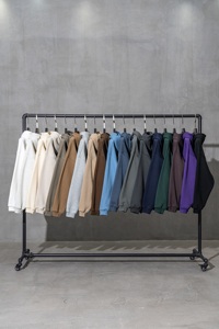 Custom100% Cotton <b>Blank</b> Thick Fleece Heavy <b>Weight</b> Oversized Custom Print Logo Men's Hoodies - Product Image 3