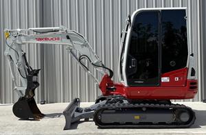 ENVÍO GRATUITO Takeuchi, miniexcavadora de 3,5 toneladas 25HP con certificación CE EPA, Eaton, cilindro hidráulico, bomba de Motor, caja de cambios PLC - Product Image 5