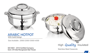 Casserole isotherme en acier inoxydable écologique de haute qualité avec couvercle, diamètre 24 cm, design moderne, sans revêtement, tout usage - Product Image 5
