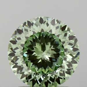 Forma redonda Corte portugués 2.74ct Fancy Vivid Green VS2 | Diamante cultivado en laboratorio Suelto - Product Image 3