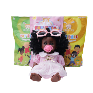 Poupées en vinyle TUSALMO Princess OMG, noires et blanches, personnalisées, en sachet mystère, jouet éducatif en peluche pour filles de 3 ans et plus - Product Image 1