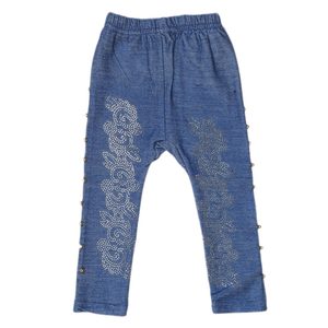 Girls Denim Stone <b>Tight</b> Blue <b>B</b> - Product Image 1