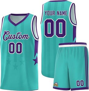 Uniformes de basket-ball confortables à quantité minimale de commande bas prix de gros uniforme de basket-ball sur mesure pour unisexe - Product Image 3