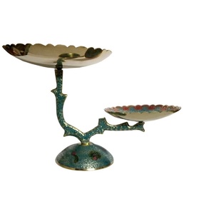 Décoration de table, support à gâteau en métal, support à cupcakes, support à desserts, finition dorée luxueuse, support à gâteau en métal - Product Image 5