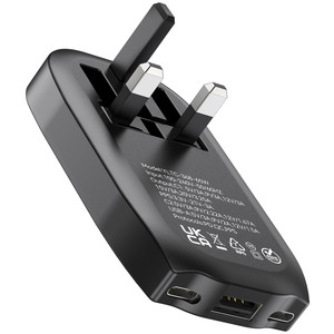 Productos de Tendencia 2025, Novedades, Cargadores y Adaptadores de Viaje Ultrafinos PD3.0, <span class=keywords><strong>Cargador</strong></span> de Pared USB C Plegable de 65 W con Clavija para Reino Unido - Product Image 2