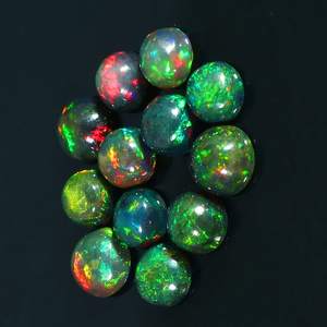 ZUBEDA GEMS JEWELLERS Ópalo Etíope Natural Impresionante Cabujón Piedra Preciosa Suelta Certificado IGI Ópalo Multifuego Raro con Cambio de Color - Product Image 4