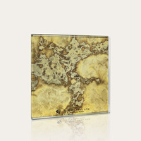 Miroir antique, panneaux personnalisés, textes artistiques peints, œuvre d'art en verre feuilleté, éclairage extérieur pour salle de bain, hôtel, escalier