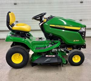 Compre la segadora John Deere X350 en venta, motor de 18.5 HP, plataforma de corte de 42 pulgadas, tractor cortacésped hidrostático, uso residencial premium, ¡ahora! - Product Image 6