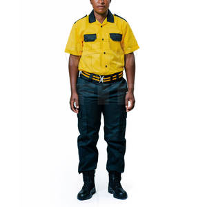 Uniformes de guardia de seguridad para hombre holgados a precio de fábrica personalizado/MOQ bajo nuevo estilo de uso al aire libre uniforme de seguridad de etiqueta privada - Product Image 1