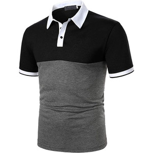 Transpirable hecho a medida venta entera ropa de calle verano adulto algodón tejido mejor precio polos para hombres - Product Image 1