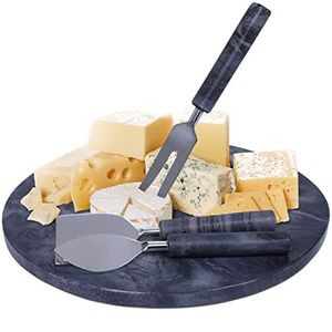 Stylish marble chopping board for modern cooking spaces providing strong surface for chopping and <b>slicing</b> - Product Image 3