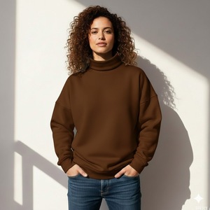 Custom Autumn/Winter Long New Fashion University Wear Women's Eco-Friendly Washed Polyester/Cotton Printed Anti-Wrinkle - Product Image 1