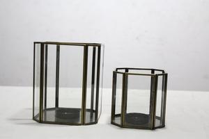 <b>Glass</b> <b>Boxes</b>, Pyramid Shaped <b>Jewellery</b> Box, Decorative <b>Glass</b> Box - Product Image 2