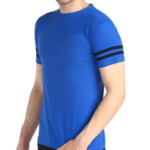 Chemise unie pour homme, nouvelle collection, coupe ajustée, style hip-hop, t-shirts simples pour homme, vente chaude - Product Image 2