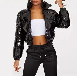 Nouveautés Vestes Vente en gros Crop Top Hiver Chaud Bulle Rembourré Veste Femmes Grande Taille Haute Qualité Femmes Doudounes - Product Image 5