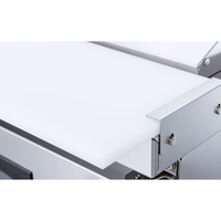 Réfrigérateur-congélateur de comptoir pour salades, pizzas, méga-bar, sandwichs, avec porte simple ou double, certifié CE ETL, table de préparation