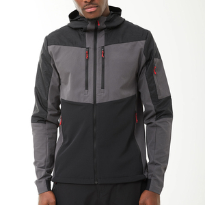Chaqueta Cortavientos Impermeable para Hombre CLASSIC INVENTORS, Diseño Color Block, Cuello Alto, Estilo Deportivo, Material de Lona, Ropa de Invierno - Product Image 2