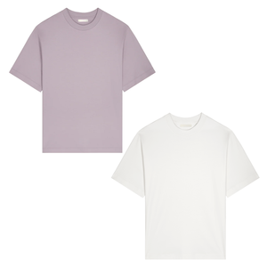 T-shirt Streetwear de bonne qualité T-shirts pour femmes à col rond Emballage en boîte de 200 g/m² en coton T-shirt lourd fabriqué au Vietnam - Product Image 1