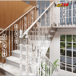 Diseños Modernos de Barandillas de Escalera de Acero Inoxidable para Villas, con Piezas de Escalera de Precisión que Mejoran la Durabilidad y Seguridad Interior - Product Image 3