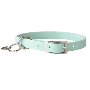 Waterproof <b>Dog</b> Collar Adjustable PVC Pet Neck Collar with Metal Buckle and D Ring <b>for</b> Daily Use - Product Image 1