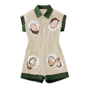 Mono Casual de Verano para Mujer, Cintura Alta, Tejido, Diseño Moderno y Personalizado para Pascua, Bordado con Lentejuelas, Color Sólido, Gran Venta - Product Image 5