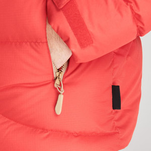 Men's Fur <b>Collar</b> Custom Thick Winter Waterproof Windproof Breathable Canvas Bomber Puffer <b>Jacket</b> Hoodie Zipper <b>jacket</b> - Product Image 4