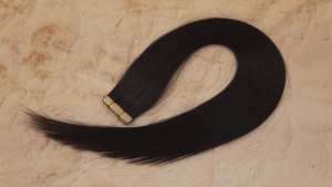 Elegante Negro Natural 26 pulgadas Cinta de cabello brasileño en extensión Virgen Remy Peluca recta Cinta invisible Fabricación de proveedores de cabello - Product Image 2