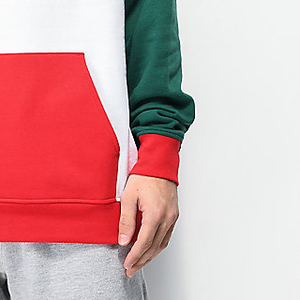 Sweat à capuche pour homme en molleton 100% coton 340g, doublé, personnalisable, brodé, respirant, écologique, coupe régulière, coupe-vent - Product Image 6