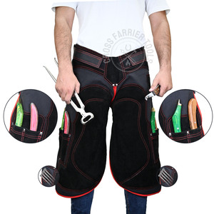 Nouvel arrivage de tablier de maréchal-ferrant tendance en cuir pur de forgeron de qualité supérieure multi-poches pour outils couteau à sabot hommes femmes tablier réglable - Product Image 1