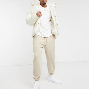 2025 nueva llegada logotipo personalizado hombres chaqueta acolchada moda burbuja brillante abrigo al aire libre ropa cómoda chaqueta de invierno para la venta - Product Image 4