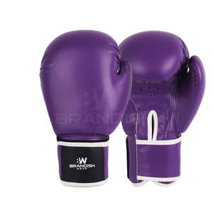 Gants de boxe en matériau de couleur personnalisée Gants de boxe personnalisés Gants de boxe fabriqués en usine à bas prix - Product Image 4