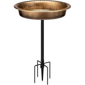 Baño para Pájaros de Hierro Artificial con Diseño de Girasol, Ecológico, Moderno y de Lujo para Decoración de Jardín Exterior, Diseño Independiente - Product Image 5