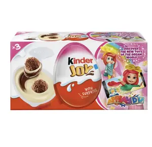 Оптовая цена, поставщик шоколадного яйца Kinder Joy 20gm для мальчиков и девочек с быстрой доставкой, Франция