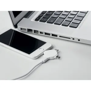 Cable Adaptador LIGO 3 en 1 Personalizado para Dispositivos USB para Artículos Promocionales - Product Image 1