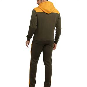 Personalizado Nueva llegada Chándal Fútbol Hombres Chándales Logo Tech Fleece Zip Plain Jogging Hombres Chándal Hombres Sudaderas con capucha - Product Image 6