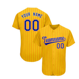 Neue digitale Sublimation gedruckt Baseball Jersey Rundhals ausschnitt Soft Baseball Jersey Polyester Baseball Jersey Herren - Product Image 2