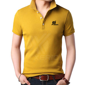 Chemises polo pour hommes, couleur unie, coupe slim Nouveau design Chemises polo décontractées pour hommes Meilleur prix Chemises polo pour hommes - Product Image 1