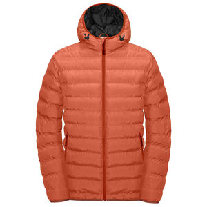 Manteau lourd à capuche personnalisé de créateur 2025 Veste à petites bulles brillant pour hommes - Product Image 4