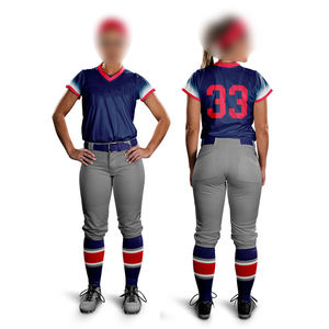 Color azul Cómodo Más alta calidad Nueva llegada Mejor venta Producto superior Uniforme de softbol unisex - Product Image 5