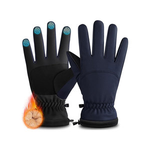 Meilleurs gants de ski et de moto chauffants imperméables en peau de chèvre pour hommes et femmes, pour le cyclisme - Product Image 1